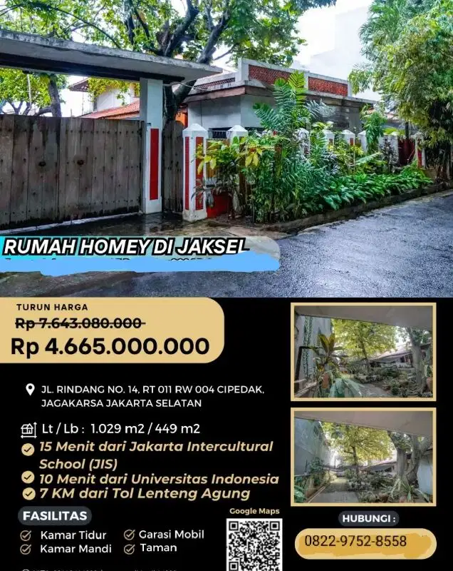 jual murah rumah melalui lelang negara