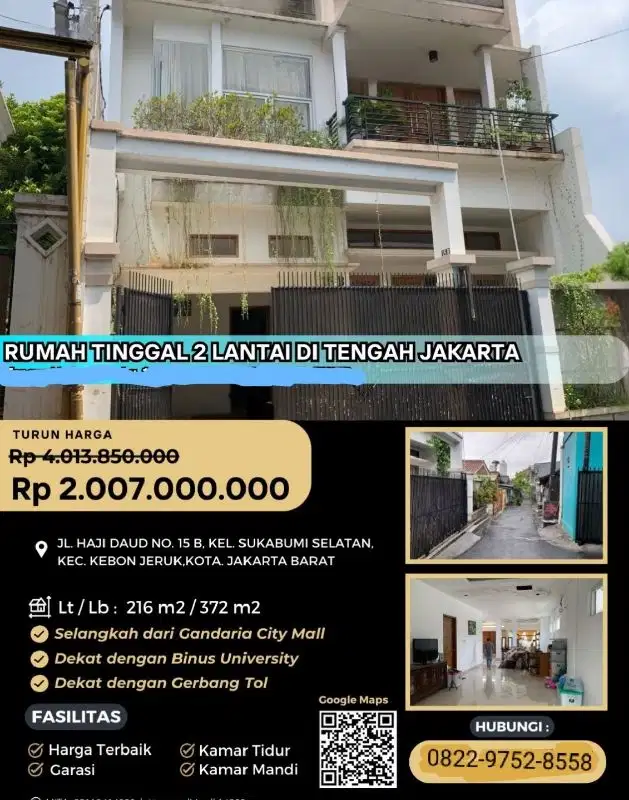 jual murah rumah melalui lelang negara