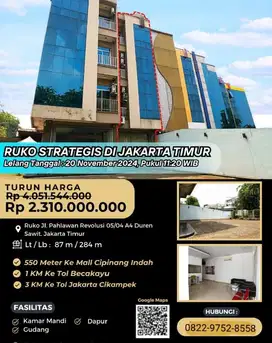 jual murah ruko