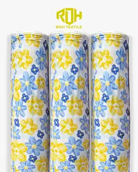 KAIN RAYON VISCOSE MOTIF REPEAT
