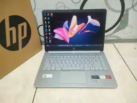 Laptop HP 14s Fullset -AMD Athlon Radeon -4GB -SSD 512GB -Desaigner