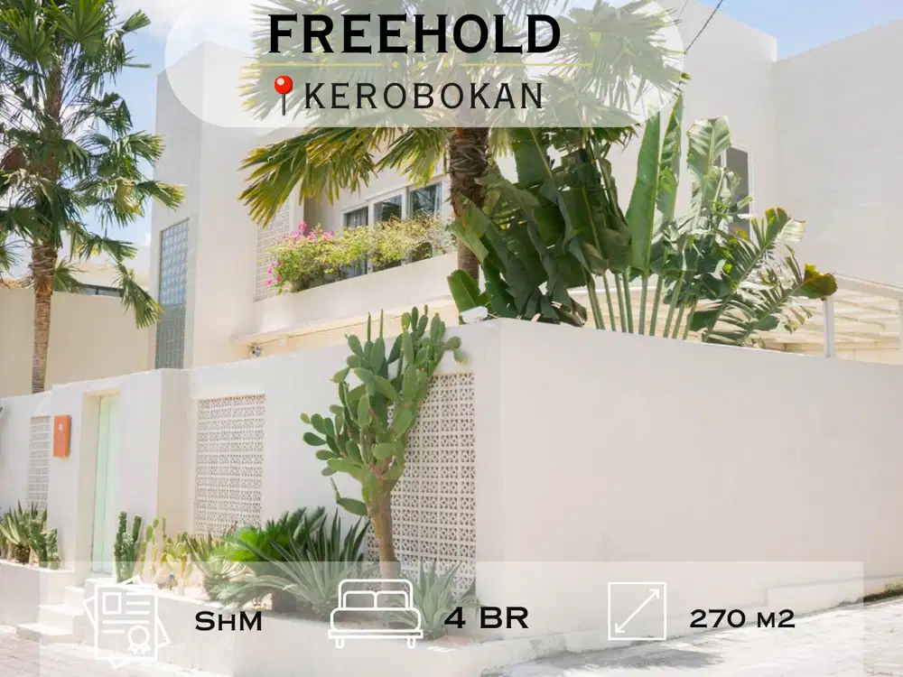 Villa Mediterania di Jimbaran Dekat Hotel Paragon Bali