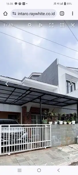 Rumah Bintaro Jaya Siap Huni  Strategis Bebas Banjir