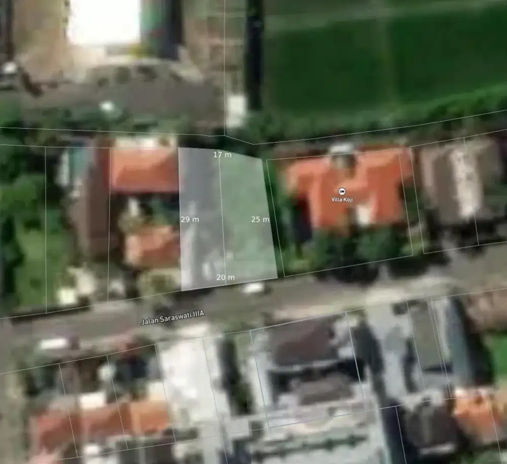 Dijual Tanah, Hanya 15 Menit Dari Pantai Canggu, Bali