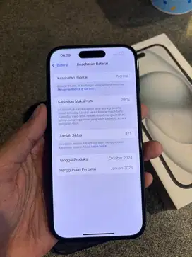 iPhone 15 128 gb ibox -garansi on-