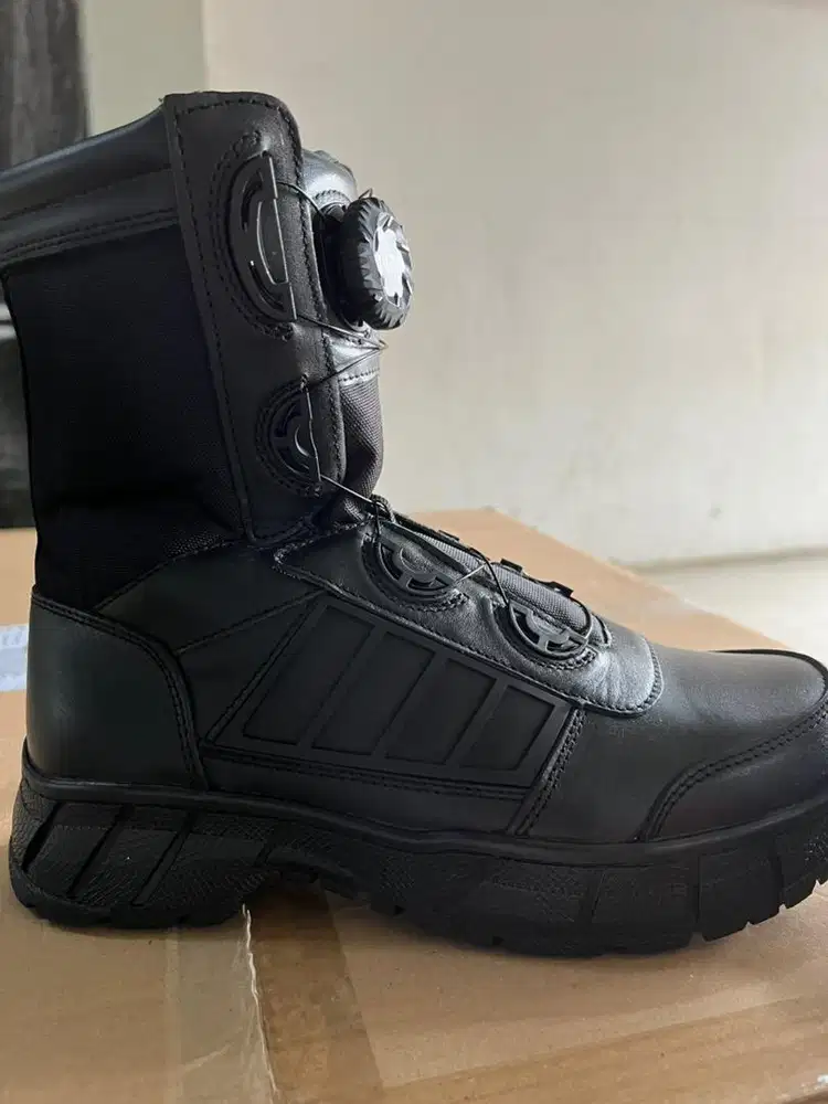 SEPATU PDL TALI PUTAR JATAH POLRI TERBARU