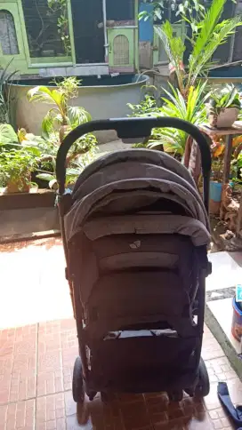 jual stroller joie grey