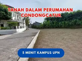Tanah Dijual Condongcatur Jogja , 5 menit kampus UPN dalam perumahan