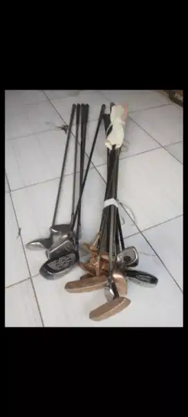 Jual stik golf ada 13batang masih bagus