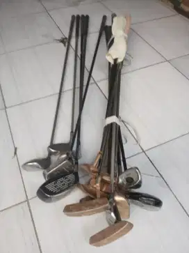 Jual stik golf ada 13batang masih bagus