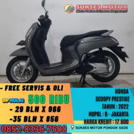 DP 500 RIBU HONDA SCOOPY PRESTIGE TAHUN 2022