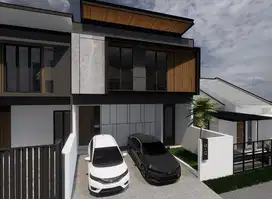 jual rumah baru semi furnish babatan pantai kenjeran
