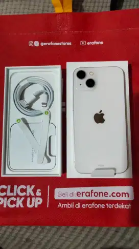 iPhone 13 starlight 128gb ibox full garansi
