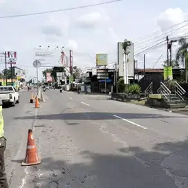 Tanah STRATEGIS Mangku Jl. Magelang Yogya depan Jogja City Mall PERSIS