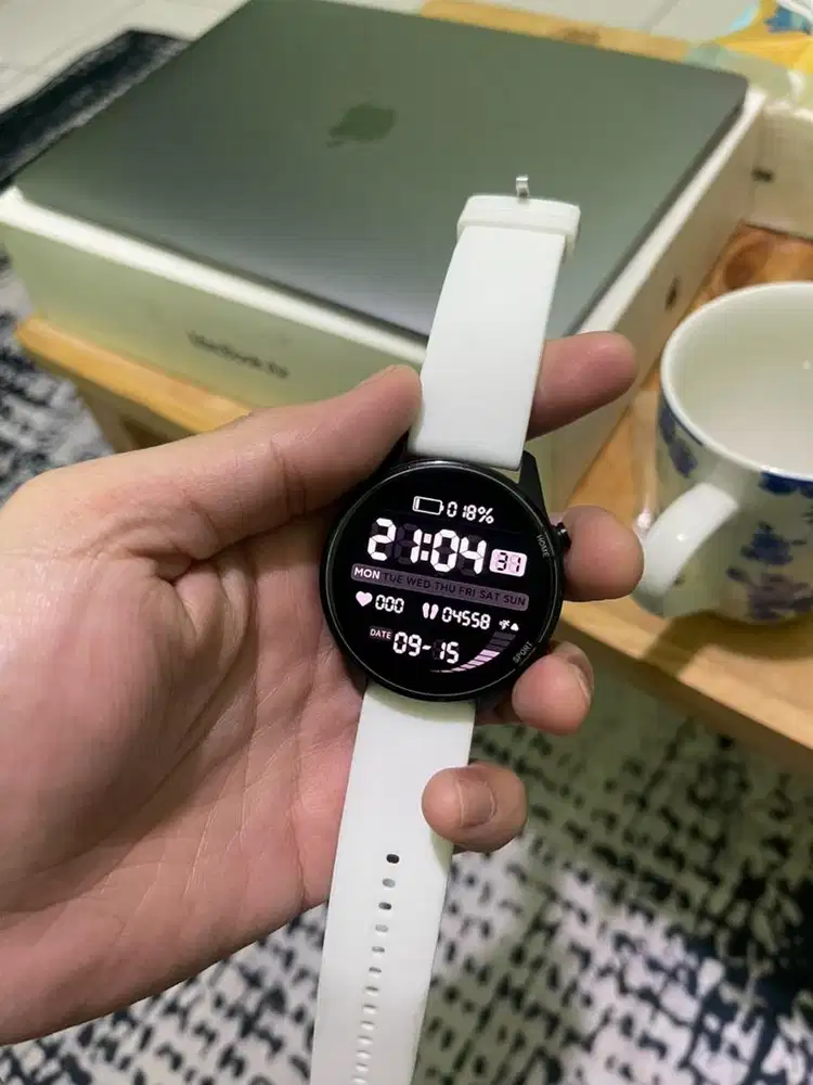 Jam Xiaomi mi watch hitam