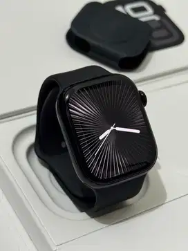 iBox Apple Watch Series 10 42mm Jet Black Fullset IC/B Garansi On 2026
