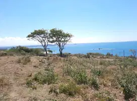 Tanah tebing view laut Teluk Awang dekat Kuta Lombok
