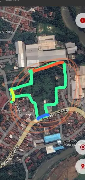 dijual Tempat pinggir jalan Provinsi  Bogor Barat