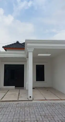 RUMAH DESIGN GEDUNG PUTIH LOKASI STRATEGIS DI KATAPANG