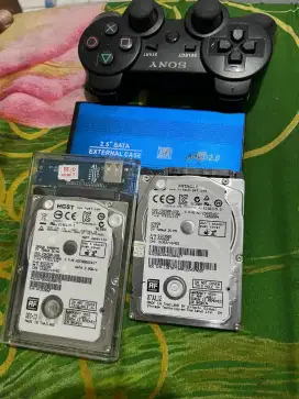 Di jual 2. hardisk ps3.  dan 1 stik ps3