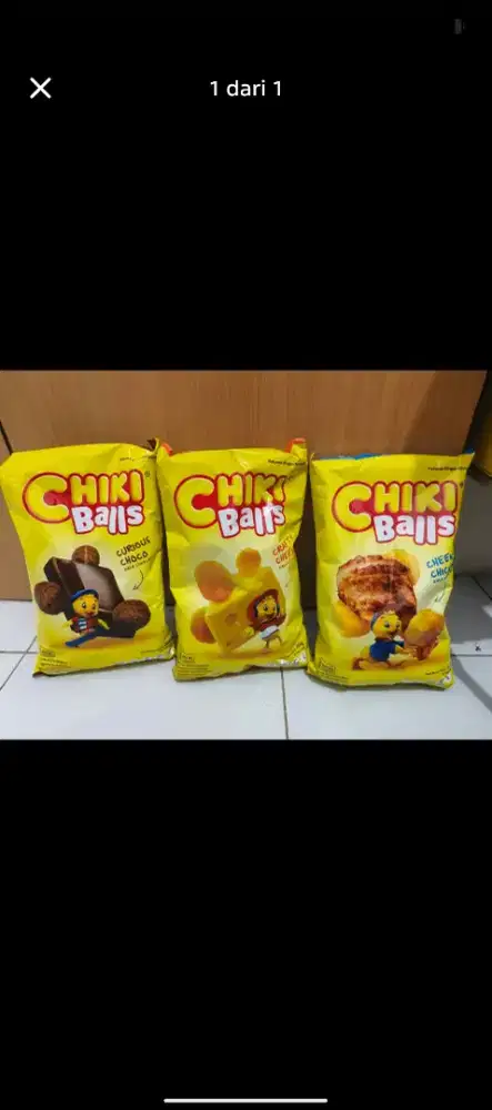 Snack Chiki Balls 20p gram all varian