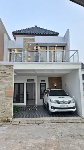 Rumah 2 lantai harga terjangkau free cicillan selama 1 tahun