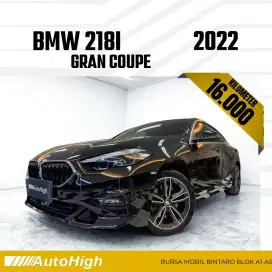DP10% [Km16.000] 218i Gran Coupe 2022 Black Reg 2023 #AUTOHIGH
