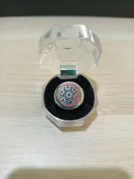 Cincin Perisai Raja Daud Atau Bintang Raja Daud Bahan Titanium Size 9