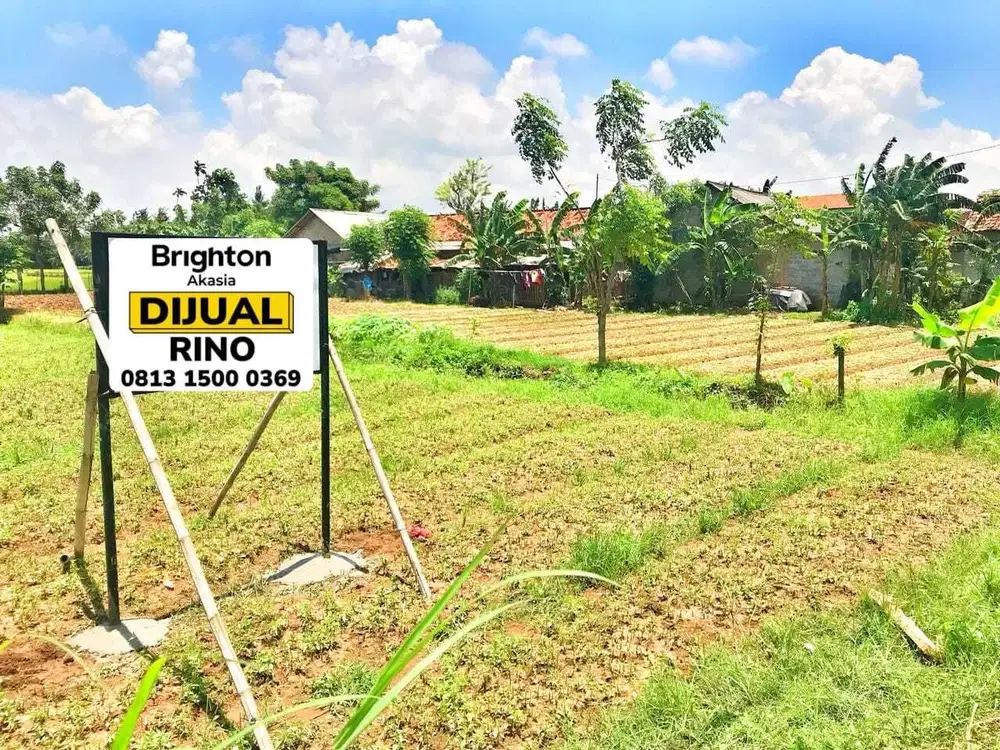 Tanah Strategis tepi jalan Raya Pasar Babelan Bekasi Jawa barat