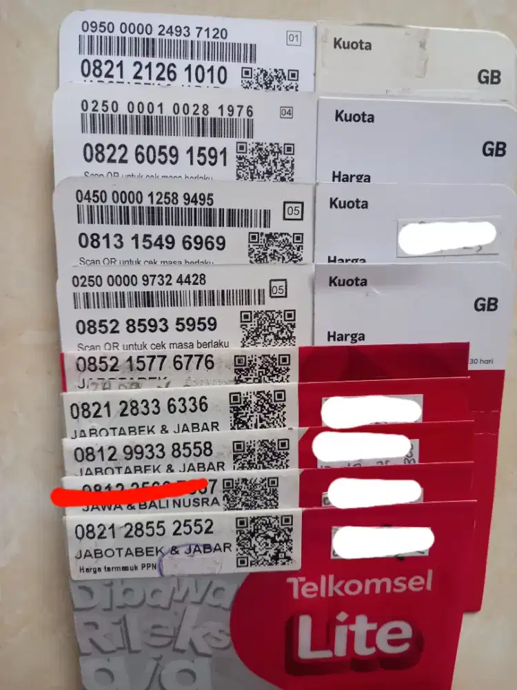 Telkomsel simpati as nomor cantik