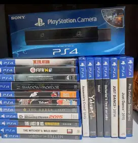 BD PS4 BEKAS LIKENEW + KAMERA BORONGAN TT PS3 DLL