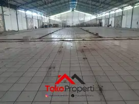 Gudang ex Pabrik Nol Jalan Raya Boboh Menganti Gresik Dijual Murah