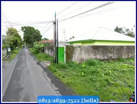 tanah dijual jogja, jl kaliurang lahan siap bangun dekat kampus UII