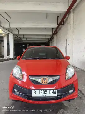 Brio 2015 warna merah metic pajak hidup