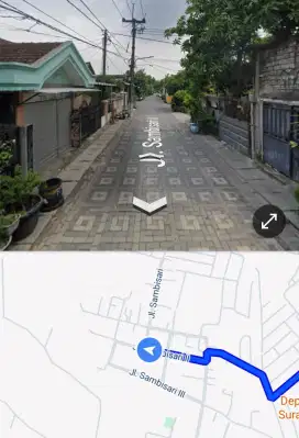 DIJUAL TANAH DI SAMBISARI 2 LOKASI SUPER STRATEGIS BISA NEGO