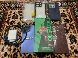 Infinix Note 30 Black 8+8/256 Hp Gaming No Minus Fullset Charger Ori