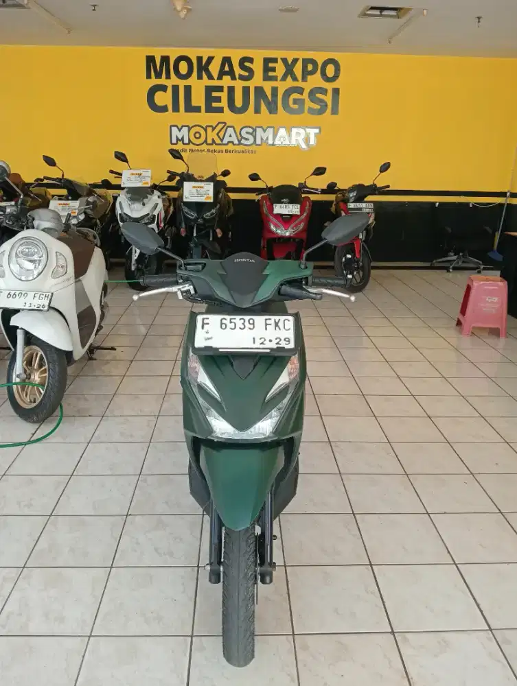 Dijual motor Honda Beat dlx smart key 2024