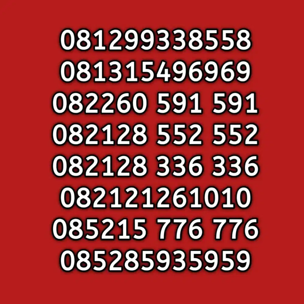 nomor cantik telkomsel simpati as