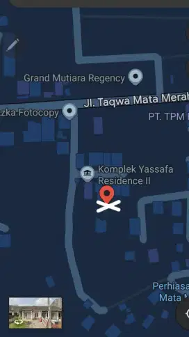 Dijual Lahan Tanah 252m², Kalidoni, Sungai Selincah