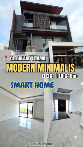 Gress rumah baru di citraland surabaya cluster favorit