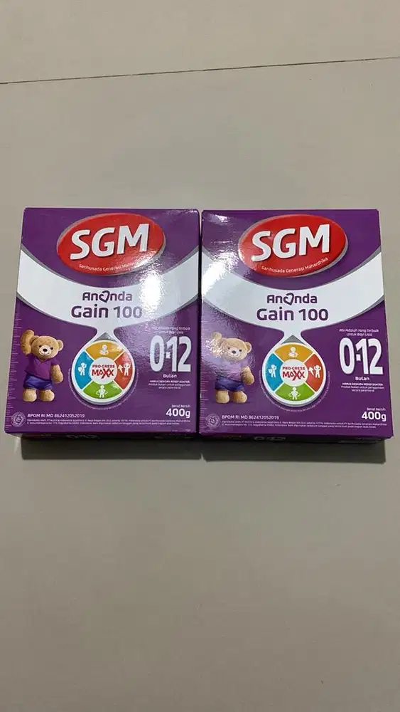 Susu sgm  6 samapi usia 12 bln