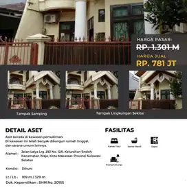 DIJUAL RUMAH TINGGAL 2 LANTAI
