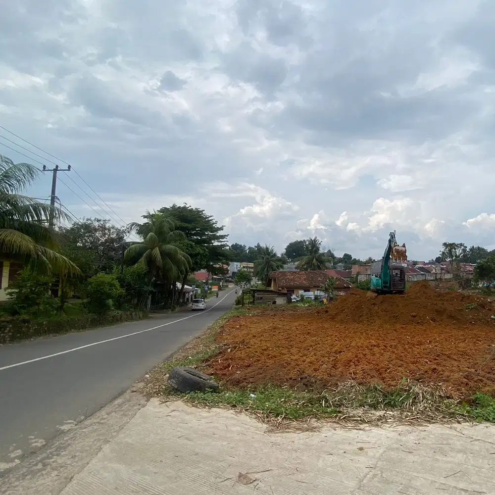 Tanah Purnama Kavling Rumah Tepi Jalan