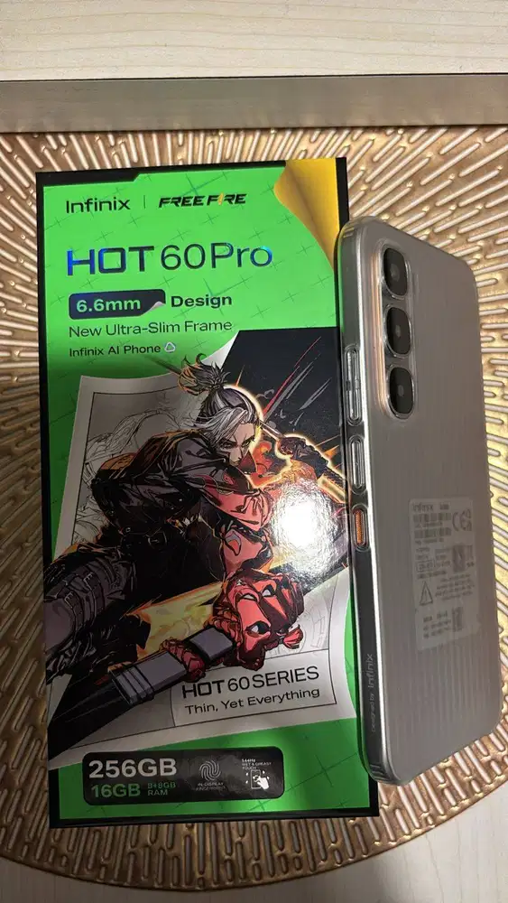 Dijual Murah Infinix Hot 60pro 8/256GB (pemakaian baru 1 Minggu)