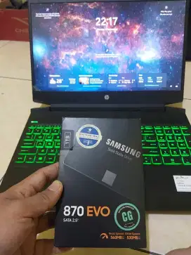 (TERMURAH)HP Pavilion Gaming 15 EC2047AX AMD Ryzen 5 5600H GTX 1650