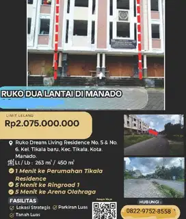 jual murah ruko
