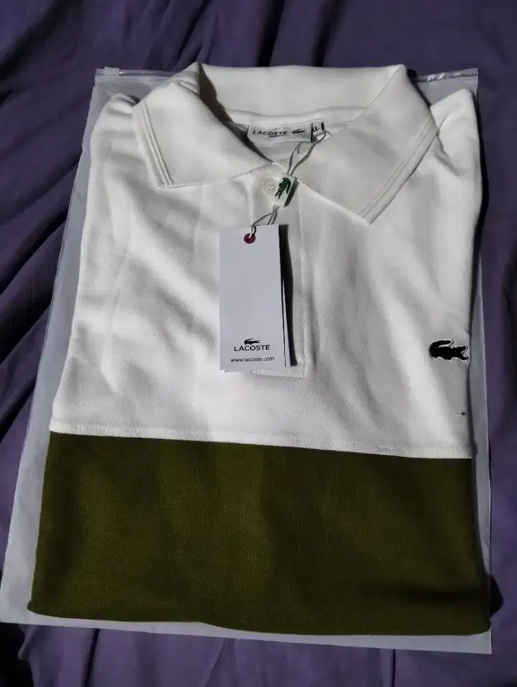 Tshirt Lacoste New dan Original