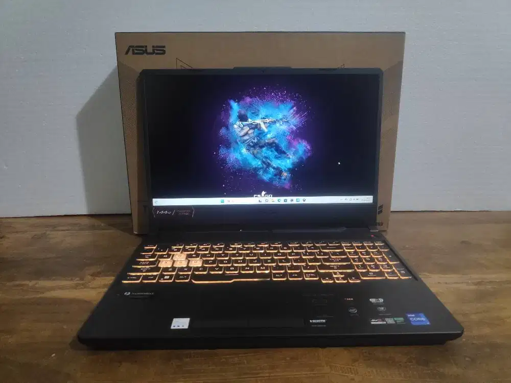 ASUS TUF F15 FX506H CORE I7 Gen 11 Ram 16GB SSD 512GB RTX 2050 Garansi