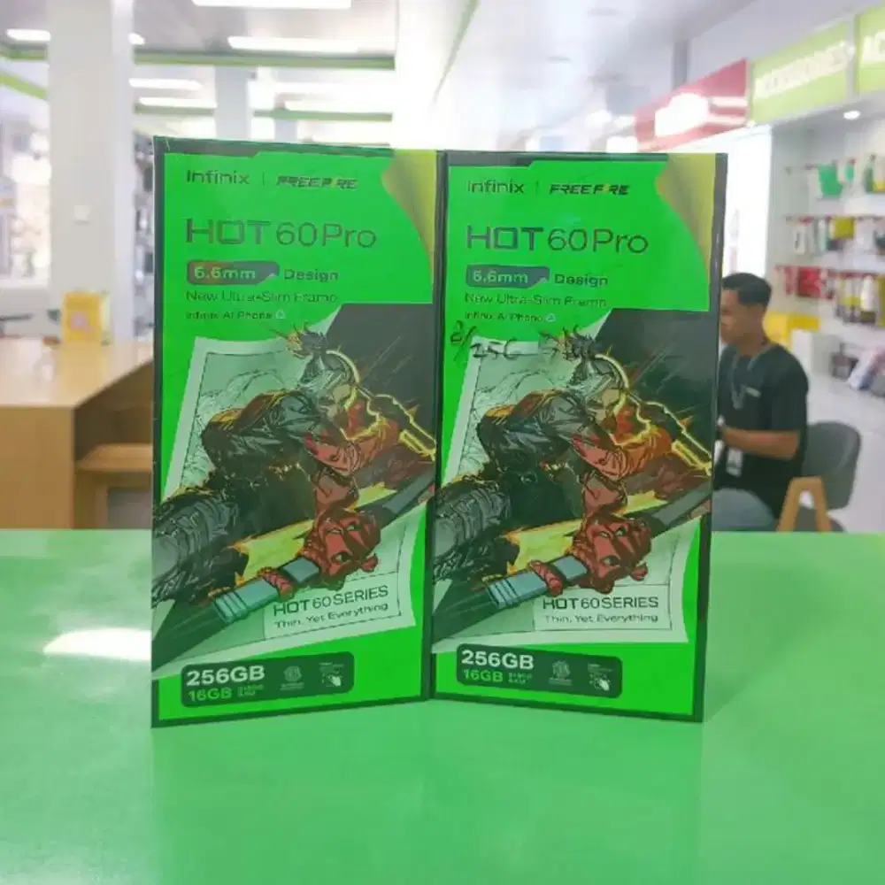 New Segel Infinix HOT 60 PRO Ram 8/256GB Garansi Resmi 1 Tahun