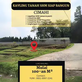 KAVLING SHM STRATEGIS CIMAHI – 4 MENIT KE STKIP PASUNDAN, 5 MENIT ALUN